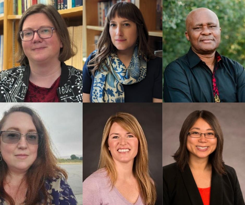 Headshots of six ISU faculty