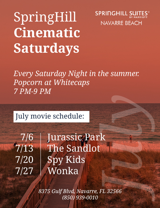 EBlast for Springhill Suites Navarre Beach SpringHill Cinematic