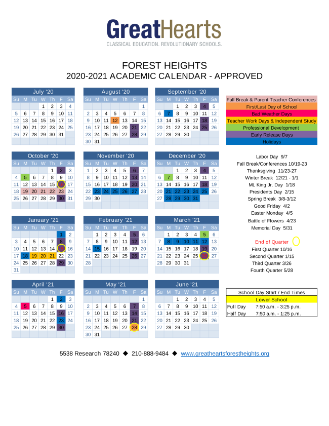 San Antonio School Calendars And COVID Resources Updated For 2020 2021 San Antonio School Calendars And COVID Resources Updated For 2020 2021