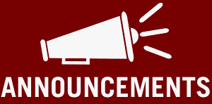 Announcements