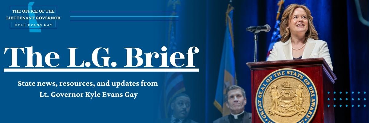 Lt. Governor Kyle Evans Gay Newsletter Banner