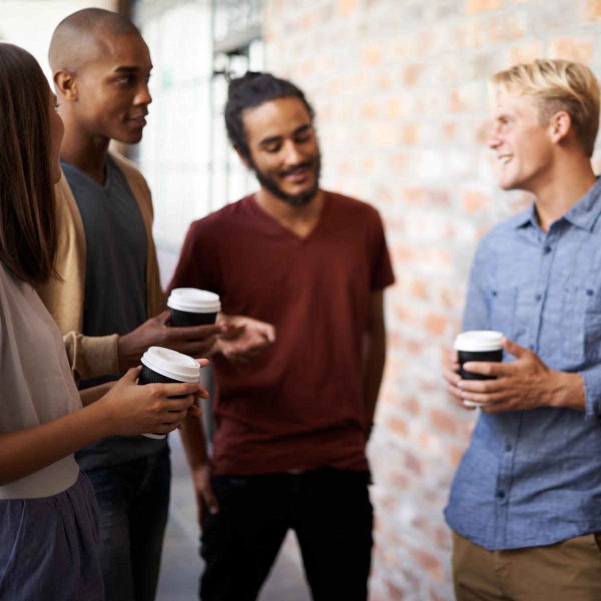 Coffee Connect young adults