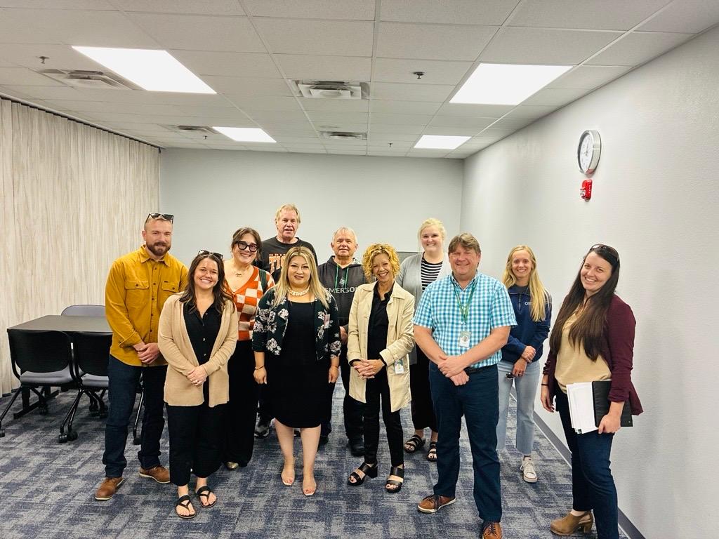 Marshalltown IowaWORKS Open House participants