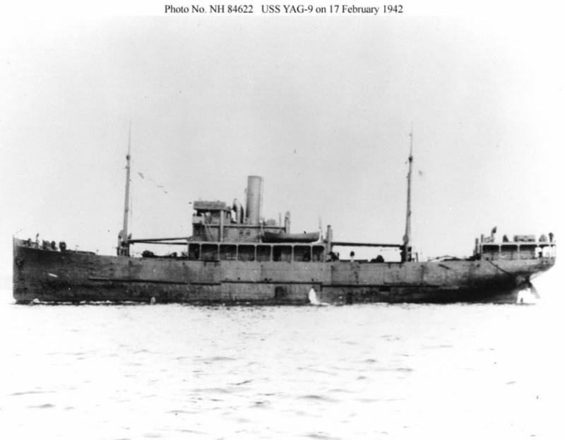 USS MUSKEGET 17 February 1942 