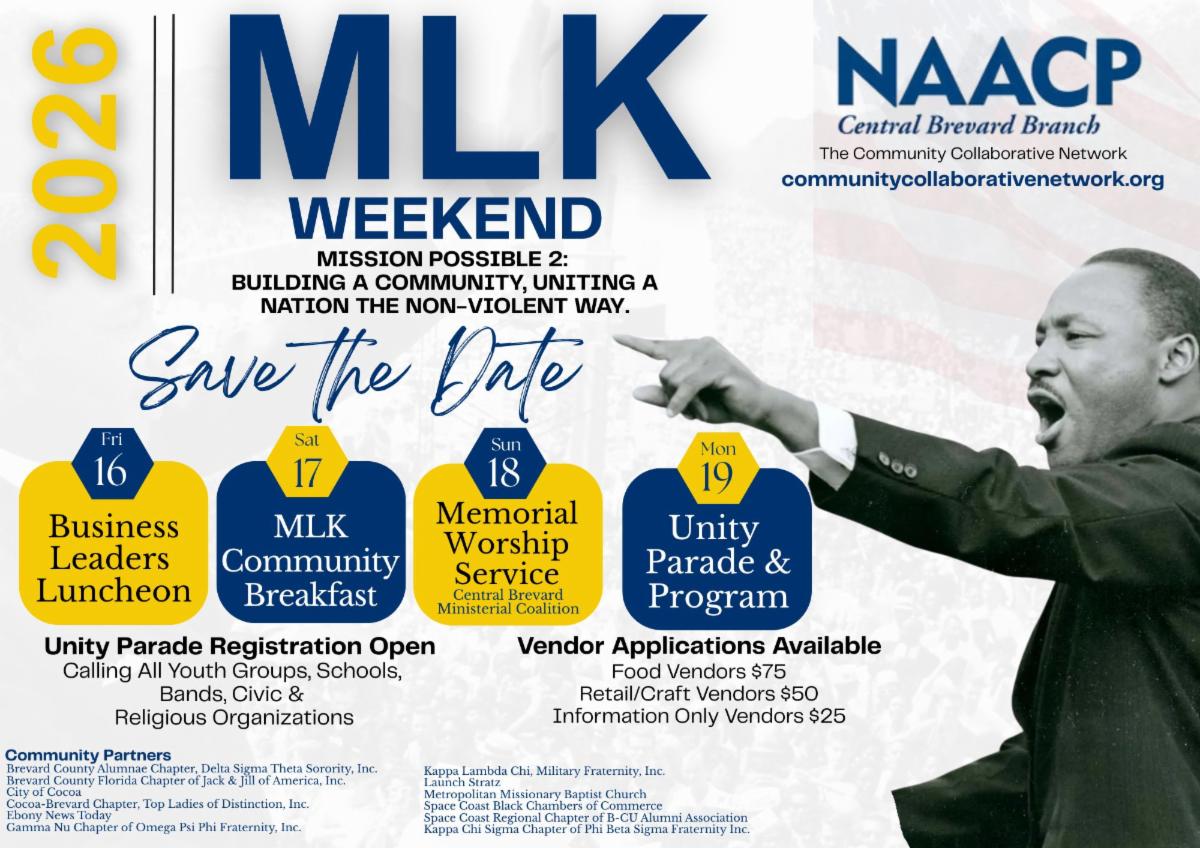 2026 NAACP Central Brevard Branch MLK Weekend Events