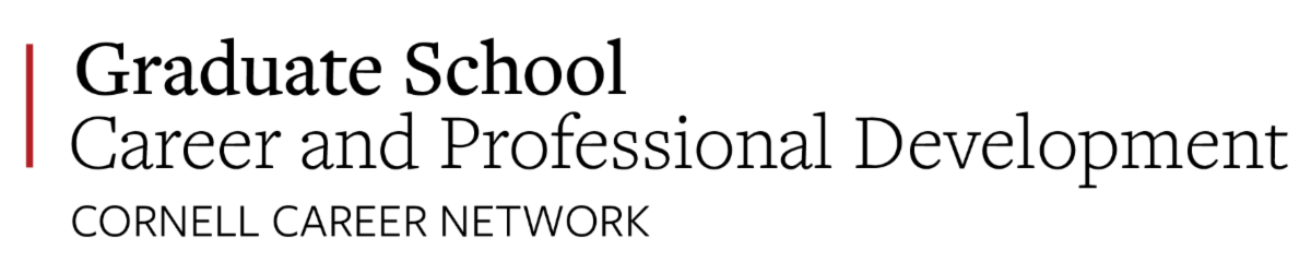 Graduate School Career and Professional Development logo as part of Cornell Career Network
