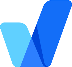accessible logo a blue check mark
