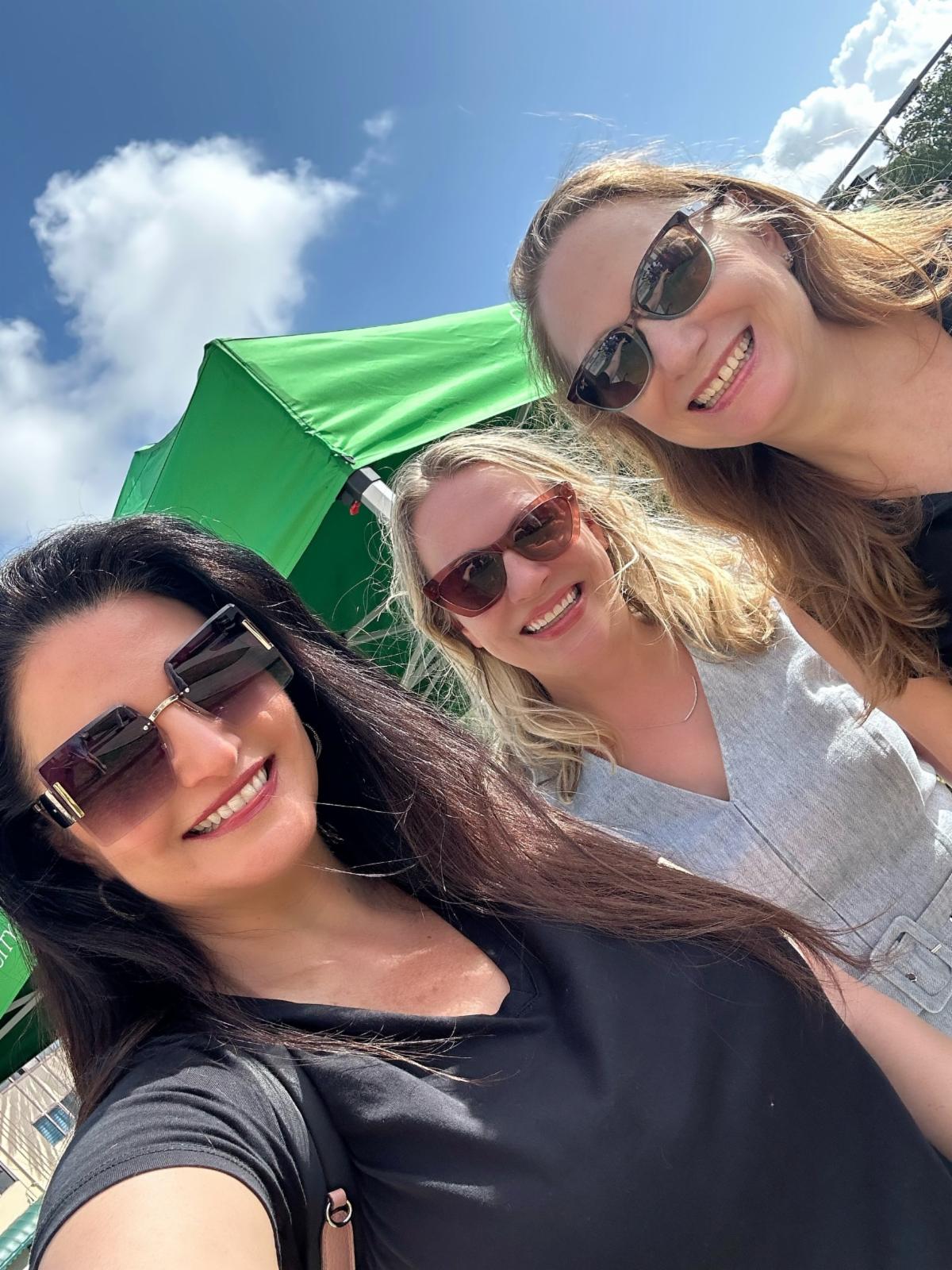 Photo of Justine Jen and Debbie