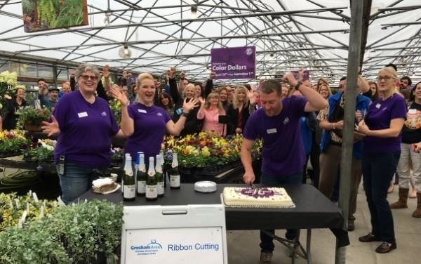 Al's Garden Center Ribbon Cutting