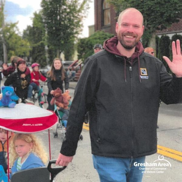 Gresham Area Fathers at Teddy Bear Parade