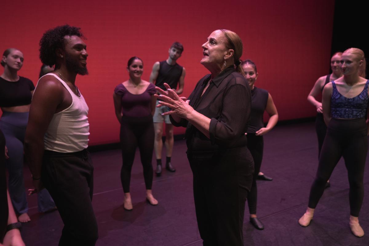 University student and community masterclasses led by Giordano Dance Chicago.