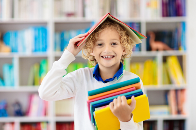 Child with Books