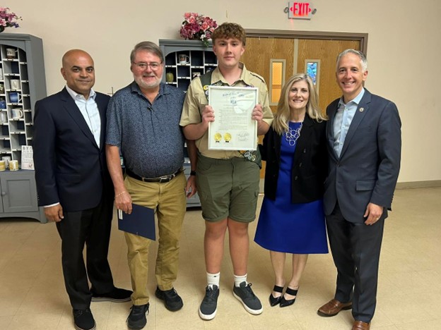 Honoring Eagle Scout