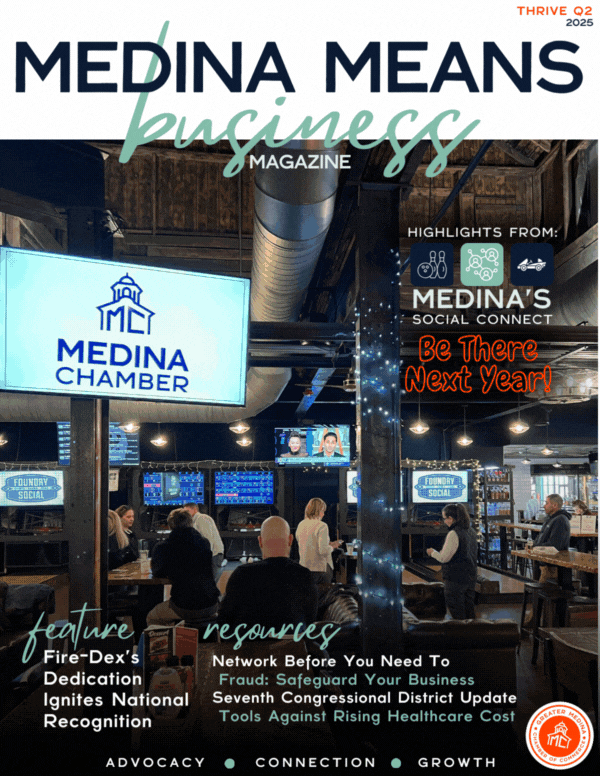 Medina Means Business magazine