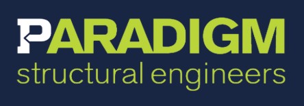 Paradigm SE green and blue logo