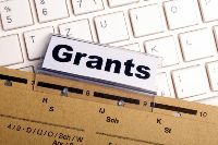 folder with tab that says Grants