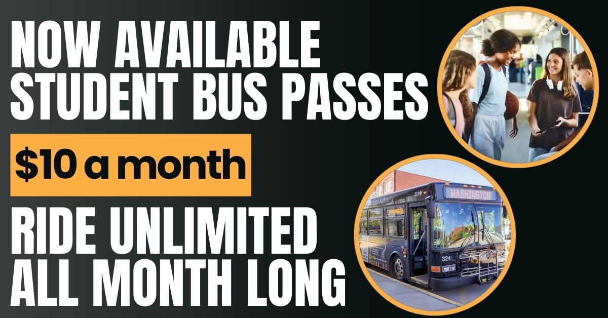 now available student bus passes