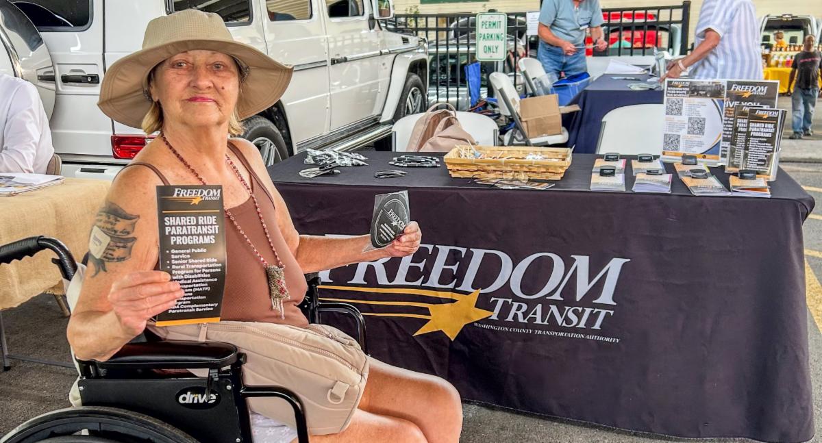 Bobbi at Farmers Market