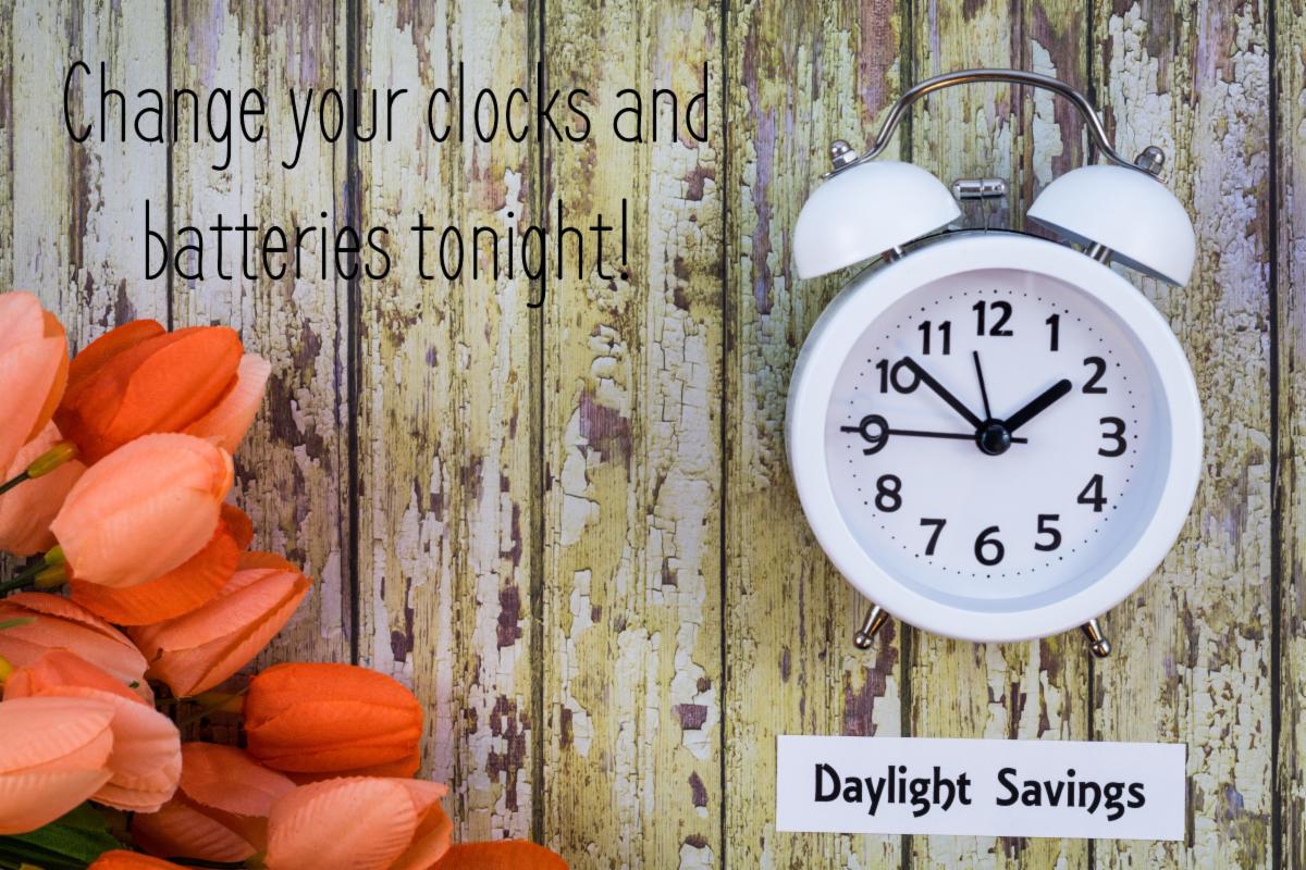 Spring Forward Tonight!