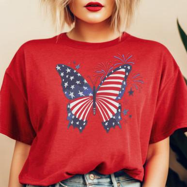 patriotic butterfly