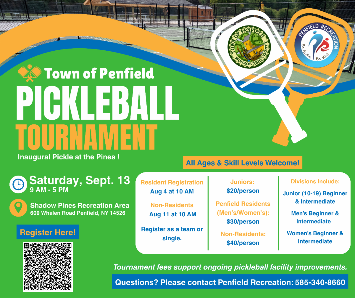 2025 Pickleball Tournament Graphic