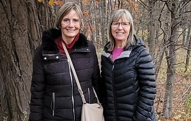 Linda Kohl and Debbie Drawe