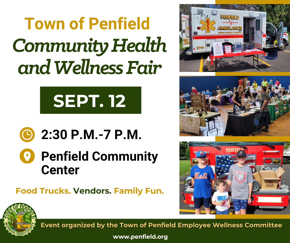 2025 Community Health and Wellness Fair Graphic