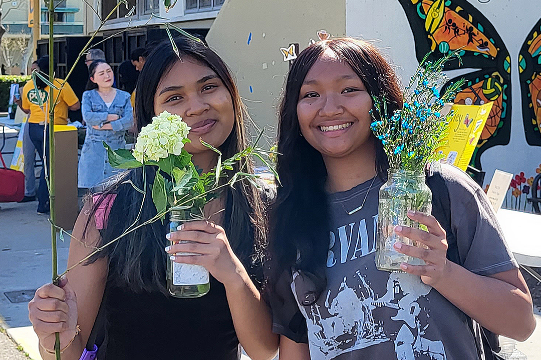 Poly High School students