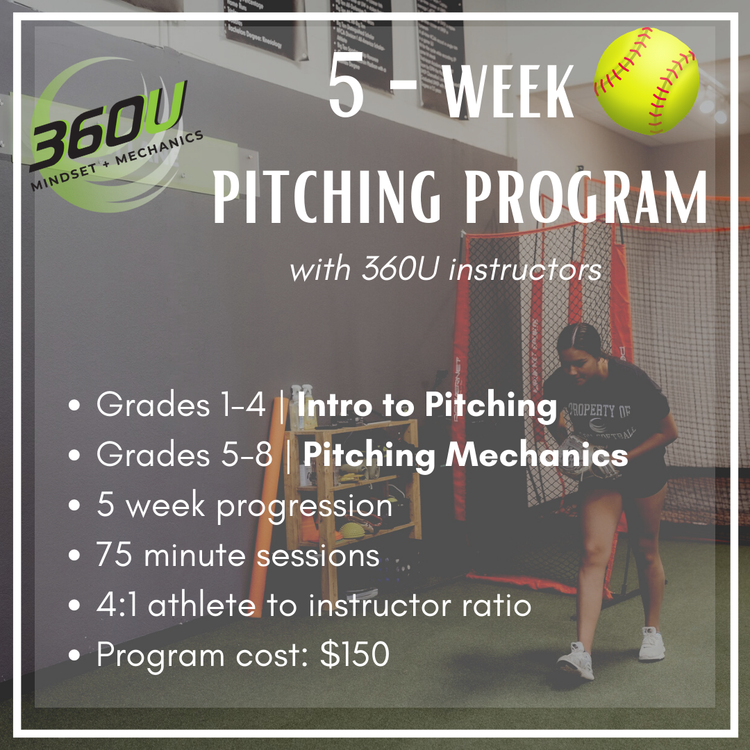 🎯360U Pitching Programs & Pitching Camp next week!