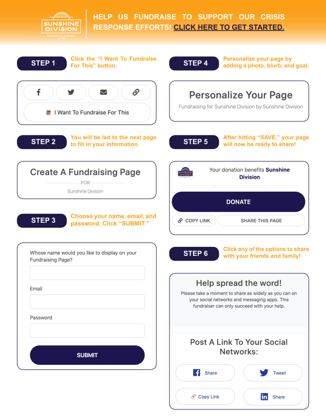 Host a Virtual Food Drive to Support our Efforts!