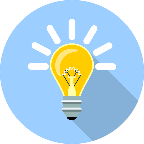 Lightbulb Icon- bitmap