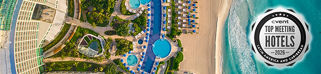 Live Aqua Cancun recognized as a top meeting hotel by Cvent