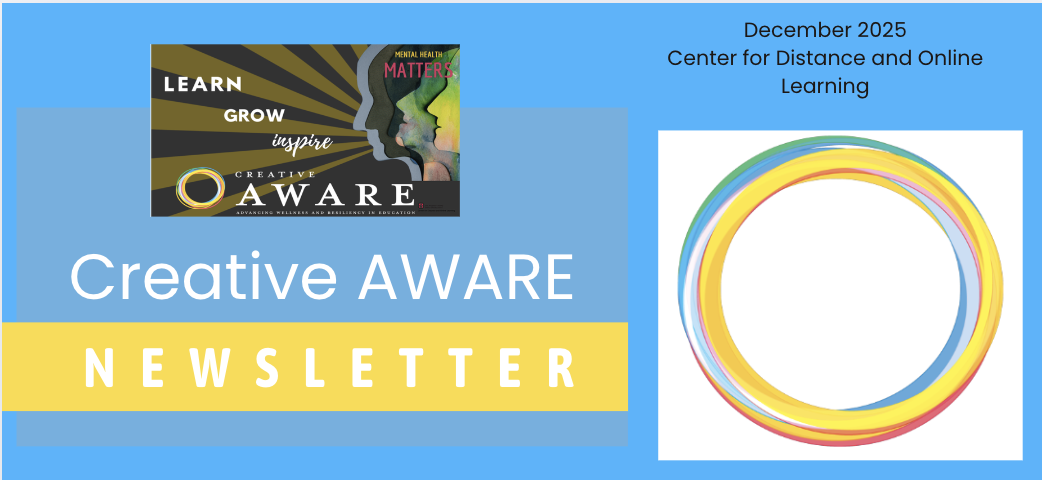 December 2025 Creative AWARE Newsletter