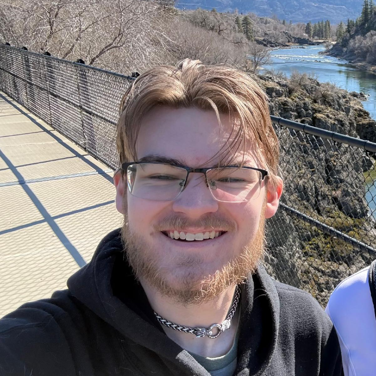 Summer Intern, Austin Nelson, smiling  