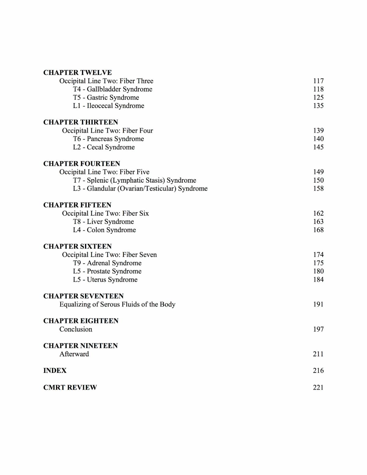 Chiropractic Manipulative Reflex Techniques 2024 Chapter Two