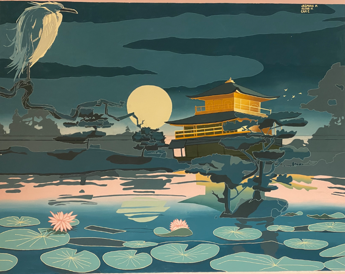 Mural in FHS by Jazmynn M Alena H and Cam C