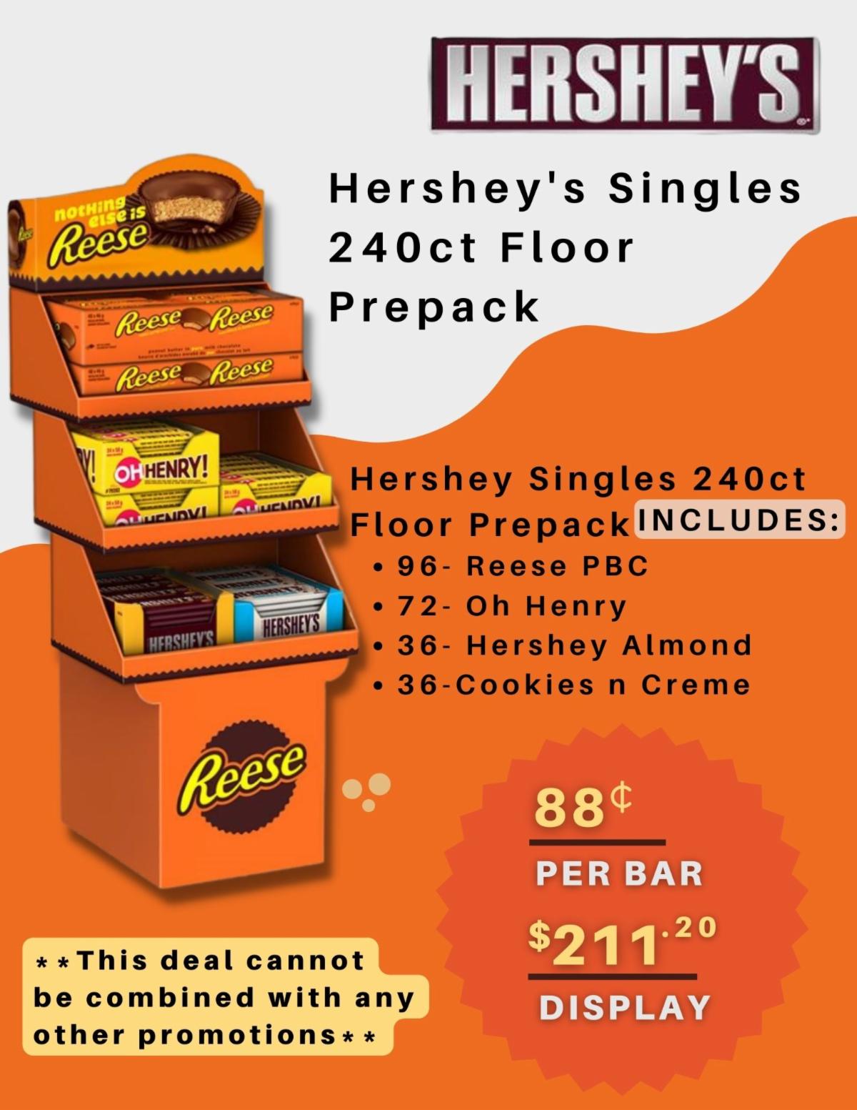 Limited supply Hershey top selling bar deal 🍫