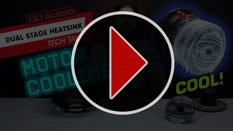 dual stage motor heat sink motor cooling tech talk video thumbnail with red play icon in center