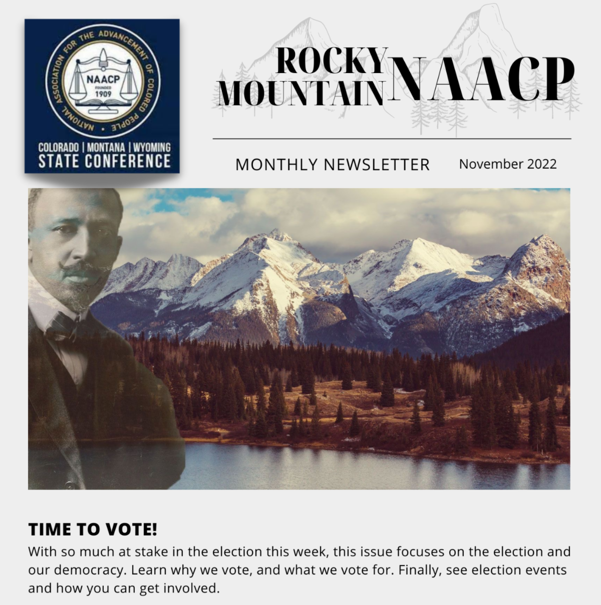Rocky Mountain NAACP November Newsletter + Ballot Guide
