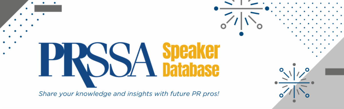 PRSSA Speaker Database
