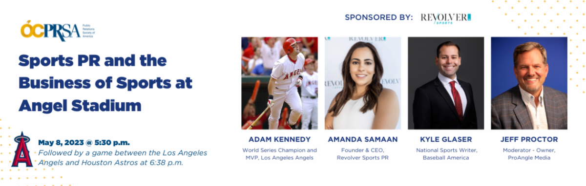 Sports PR Event and Angels Game