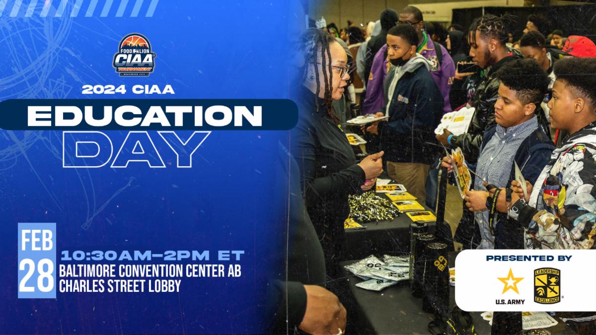 SAVE THE DATE 2024 US Army ROTC CIAA High School Education Day