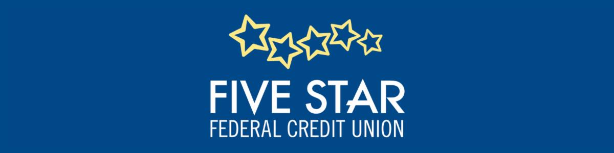 Five Star logo on a blue background