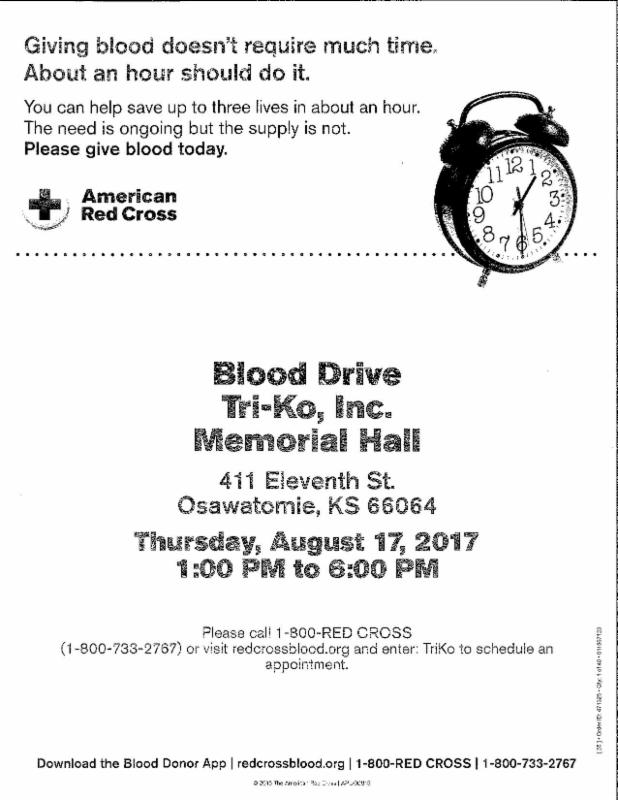 TriKo Blood Drive