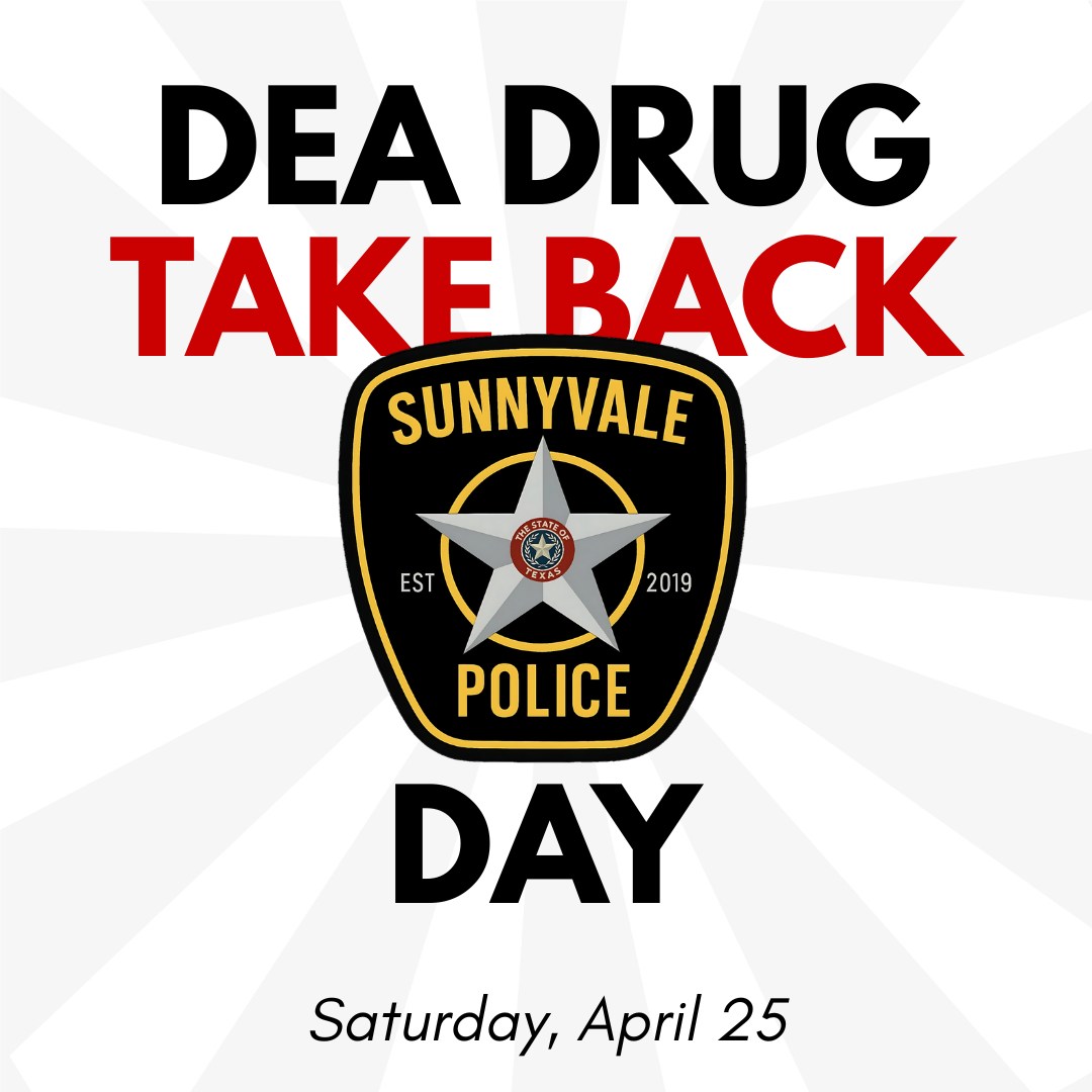 DEA Drug Take Back Day; Saturday, April 25