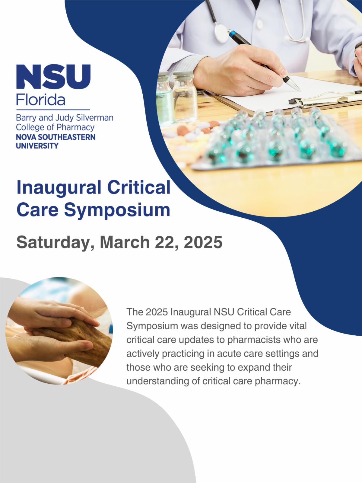 Critical Care Symposium Flyer
