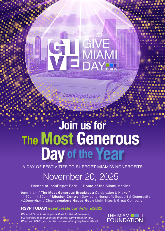 Generous Day You're Invited! The Most Generous Day of the Year