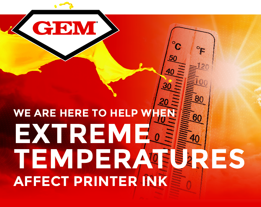 We Are Here to Help When Extreme Temperatures Affect Printer Ink