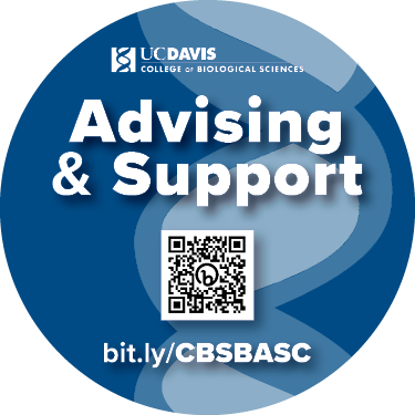 QR code linking to the Biology Academic Success Center website