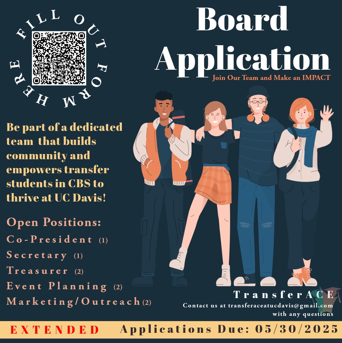 TransferACE Board Application Deadline extended to May 30, 2025